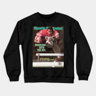 Renaldo Nehemiah Hurdling Into The Nfl Crewneck Sweatshirt